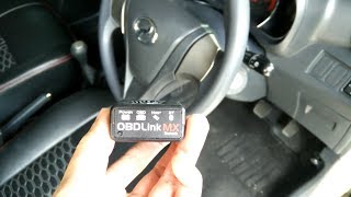 Perodua Axia OBD2Testing OBDLINK MX BLUETOOTH On My Car DVD Player [upl. by Ydne]