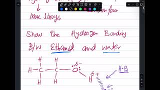 As Chemistry Hydrogen Bonding and its past paper questions in Exam [upl. by Atarman]