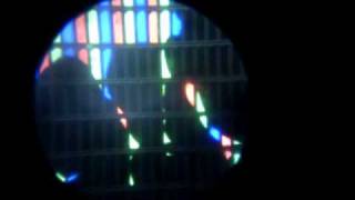 Looking at a broken LCD under a DIY microscope [upl. by Cahn]