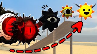 Who Has The Longest Jump Between All Phases Of MrSun Sprunki In Garrys Mod [upl. by Nancie794]