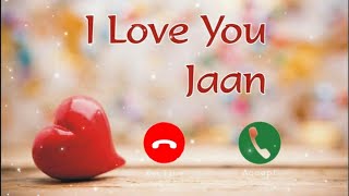 I Love you Ringtone  I Love you Janu Ringtone  Janu Ringtone  Jaan Ringtone  I Love you Ringtone [upl. by Els]