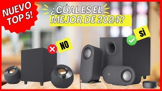 Top 5 Mejores ALTAVOCES para PC en 2024 CalidadPrecio  NO COMPRES sin ver esto antes [upl. by Vikki]