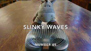 Slinky Waves  FJs Physics  Video 49 [upl. by Anatol]