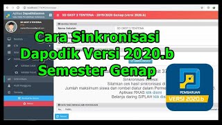 CARA SINKRON DAPODIK 2020 b [upl. by Donielle]