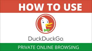 Duckduckgo Privacy Browser Tutorial  How To Use Duckduckgo 2021 [upl. by Mauro]