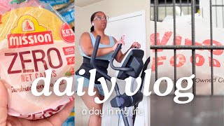 DAILY VLOG  SHOP WITH ME AT WINCO FOODS  WEIGHT LOSS JOURNEY [upl. by Haelam]