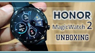 HONOR Magic Watch 2 Unboxing And First Impressions  14Day Battery Life And More sauditamilvlog [upl. by Warfourd]