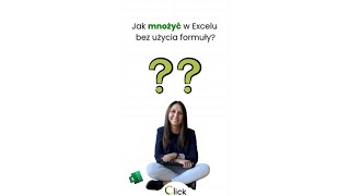 Jak mnożyć w Excelu bez użycia formuły  mnożenie przez 2 shorts [upl. by Clarisse]