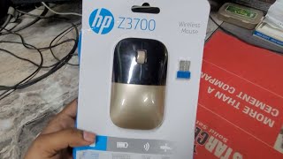 HP Z3700 1200DPI Best Budget Mouse Unboxing [upl. by Einnim]