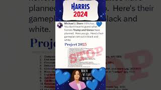 👎NO TO DYSTOPIAN PROJECT 2025👎savedemocracy harriswalz2024 kamalaharris bluewave [upl. by Niaz]