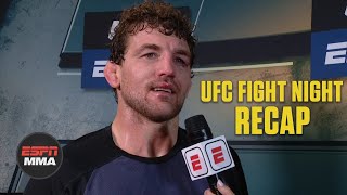 Ben Askren I became overconfident vs Demian Maia in Round 3  UFC Fight Night Post Show  ESPN MMA [upl. by Adalard]