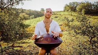 528hz Healing Meditation  1 hour handpan music  Malte Marten [upl. by Nodnahs677]