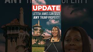 UPDATE Letitia James Can Seize ANY Trump Property shorts [upl. by Zurek61]