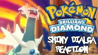 POKEMON BRILLIANT DIAMOND SHINY DIALGA REACTION 2711 Resets 45 Hours [upl. by Daryle882]