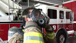 SCBA Prep and Donning [upl. by Aleil]