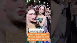 MOMEN MANDA MEMUJI KECANTIKAN NIA LIDA SAAT DIPANGGUNG beritaartis nialida hiburan cantik [upl. by Bronder]