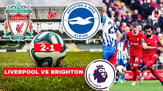 Liverpool vs Brighton 21 Live Stream Premier League Football EPL Match Score 2024 Highlights Vivo [upl. by Aynwad931]