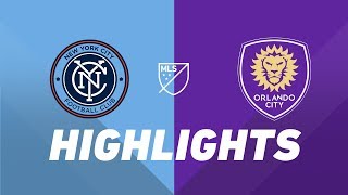 NYCFC vs Orlando City SC  HIGHLIGHTS  April 27 2019 [upl. by Valorie]