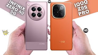 Infinix Zero 40 5G Vs iQOO Z9s Pro 5G [upl. by Brant795]