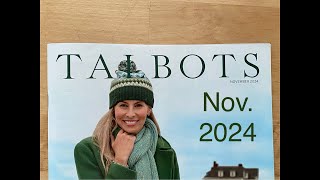 TALBOTS👜NOVEMBER 2024🛒CATALOG FLIPTHROUGH👗WOMENS CLOTHING IN SIZES 024👝 [upl. by Stig]