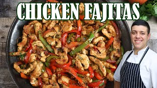 How to Make Chicken Fajitas Recipe  Fast and Easy Mexican Recipe by Lounging with Lenny [upl. by Naic991]