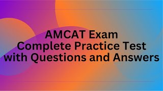 AMCAT English Test  Questions and Answers for the Global Aspiring Minds ComputerAdaptive Test [upl. by Cynthea]