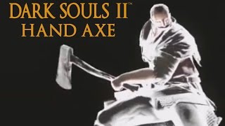 Dark Souls 2 Hand Axe Tutorial dual wielding w power stance [upl. by Aisirtap]