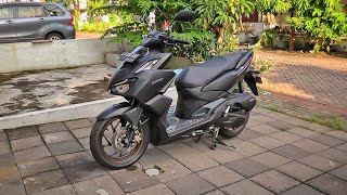 KEREN BANGET 2022 Honda Vario 160 ABS Grande Matte Black [upl. by Nodnar668]