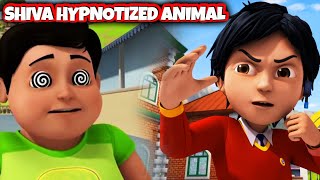 Shiva Cartoon  Shiva Hypnotized Animal  Kids Only [upl. by Lay]