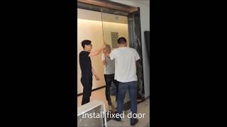 Olide Automatic Sliding Door Opener SD280 Installation Video [upl. by Priest390]