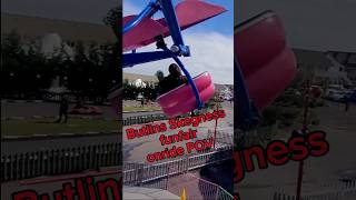 Paratrooper onride POV  Butlins Skegness onride skegness butlins funfair rides [upl. by Airamalegna]