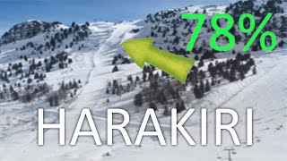 HARAKIRI 2K20  Steepest Slope in Austria 78 4K 60 FPS [upl. by Aernda]