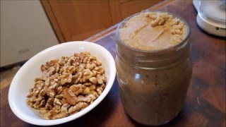 Walnut Butter part of an antiinflammitory Diet [upl. by Arodal480]