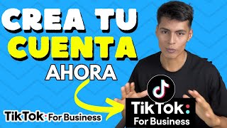 Cómo Usar TikTok for Business para Impulsar tu Marca en 2024  Crea tu CUENTA TikTok Ads [upl. by Gordan247]