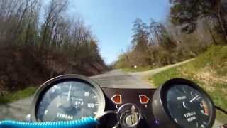 Yamaha RD 350 Girly Bike Test Run 1 [upl. by Ecneitap]