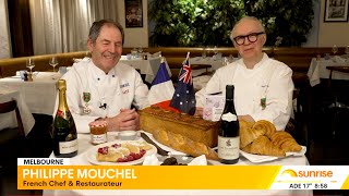 Philippe and Gabriel Gate on channel 7s Sunrise program promoting the Gout de France 2024 [upl. by Sanborn]