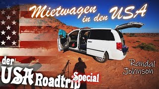 Mietwagen in den USA【4K】 Ausstattung Kosten Versicherung  USA Special [upl. by Mikey]