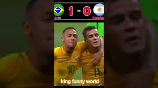 Argentina vs Brazil viralshort sorts subscribe viralshort [upl. by Ahsekyt]