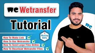 Wetransfer Tutorial  Wetransfer How To Use  We Transfer [upl. by Ahsyat]