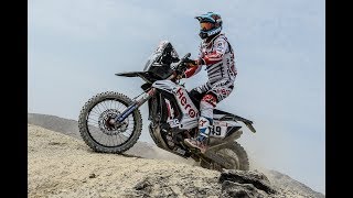 Dakar Rally tests Indian teams  Hero and TVS [upl. by Roose]