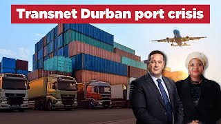 LIVE  Aerial oversight of the Durban port crisis [upl. by Wyler]