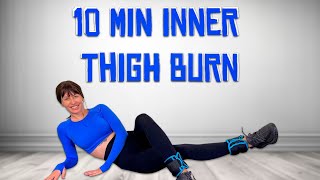 10 Min INNER THIGH WORKOUT With ankle [upl. by Jerrine]