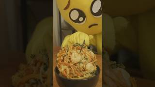 Kakiage tempura ASMR comedy cooking asmr recipe japanesefood [upl. by Kubiak]