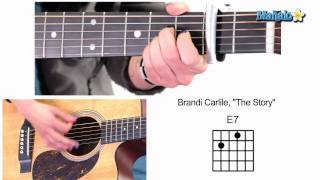 How to Play quotThe Storyquot by Brandi Carlile on Guitar [upl. by Kathryne]