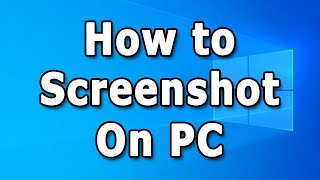 How to Screenshot on Windows 11 or 10 PC [upl. by Dalenna57]