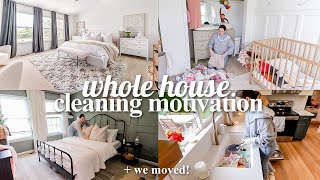 NEW CLEAN WITH ME ORGANIZE DECLUTTER  CLEANING MOTIVATION 2024  We Moved [upl. by Leno]