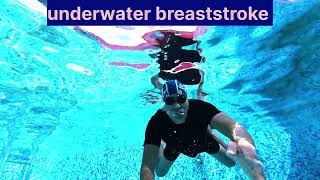 swimming  breaststroke under water technique swimmingdrills [upl. by Montague]