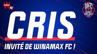 ⚽ Cris légende de lOlympique Lyonnais invité de Winamax FC  football [upl. by Auqinet]