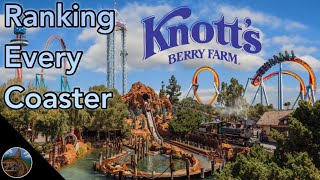 Ranking EVERY Roller Coaster at Knott’s Berry Farm 2024 [upl. by Adnohsel979]