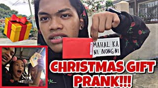 CHRISTMAS GIFT PRANK MGA MUKANG PERA HAHA [upl. by Lumbard]